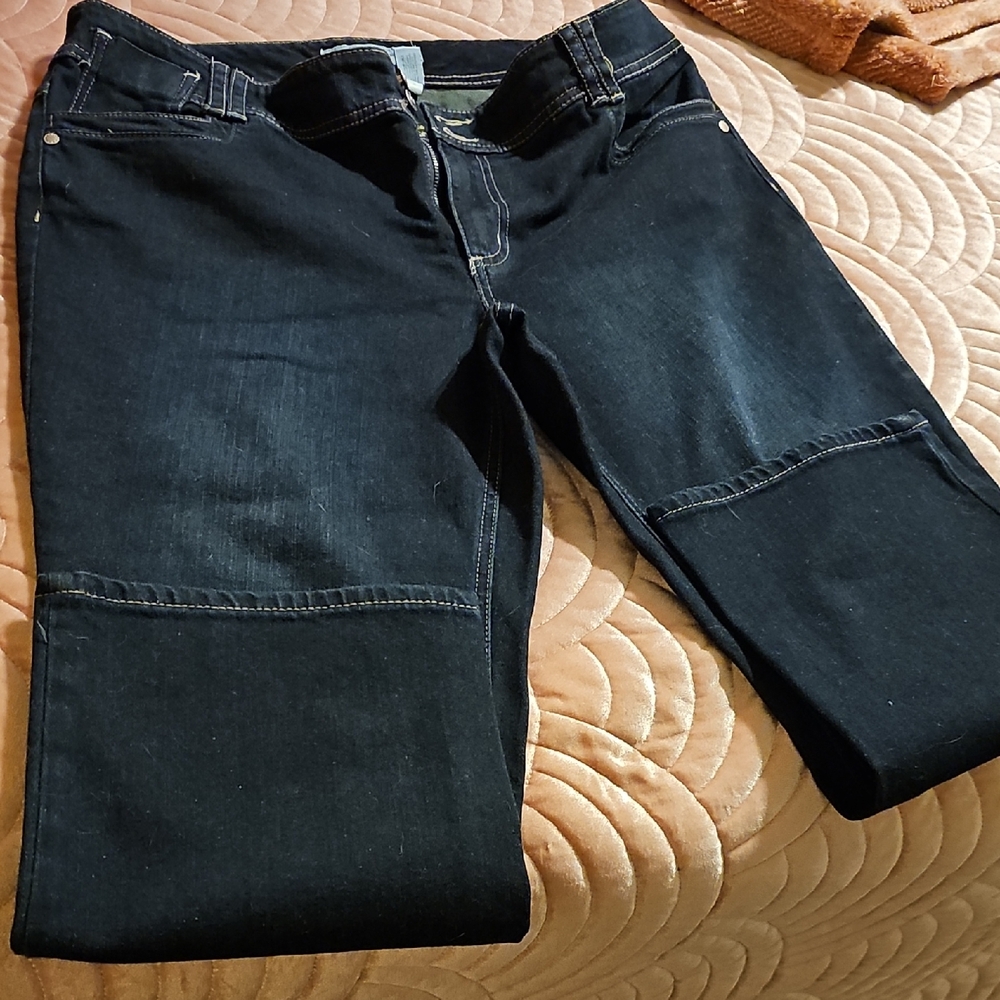 Chico's Dark Blue Ankle Jeans